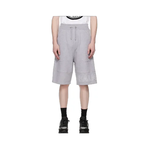 Logo-Print Cotton Bermuda Shorts