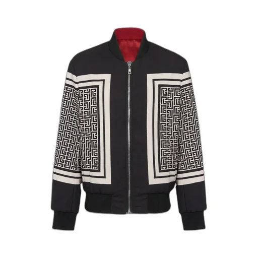 Reversible Monogram Bomber Jacket