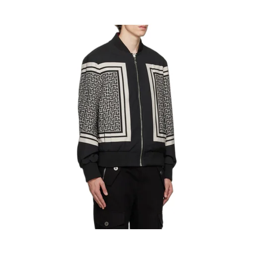 Reversible Monogram Bomber Jacket