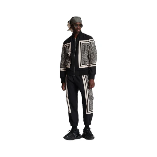 Reversible Monogram Bomber Jacket