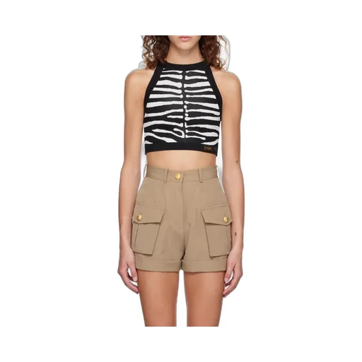 Sleeveless Cropped Top