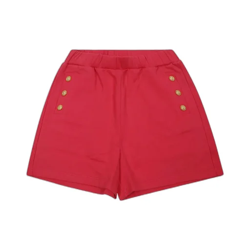 Logo Button Knitted Shorts