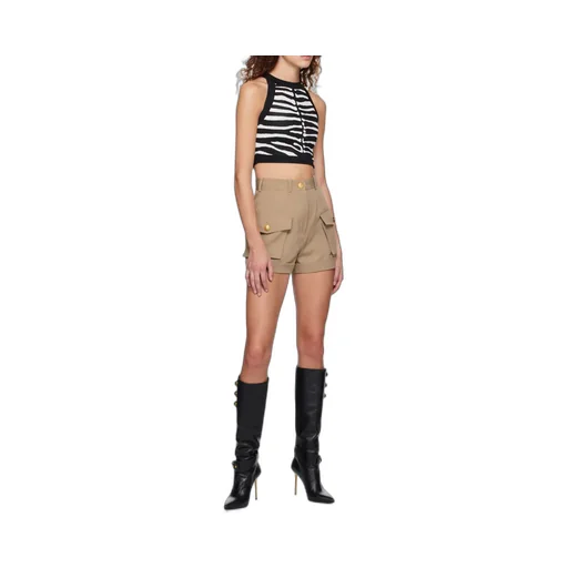 Sleeveless Cropped Top