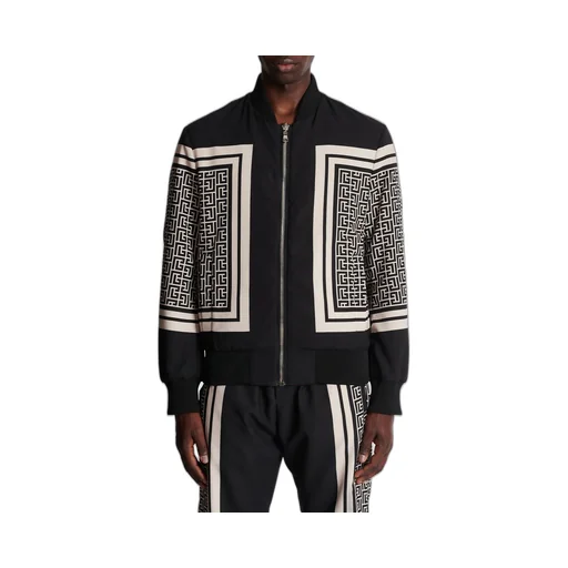 Reversible Monogram Bomber Jacket