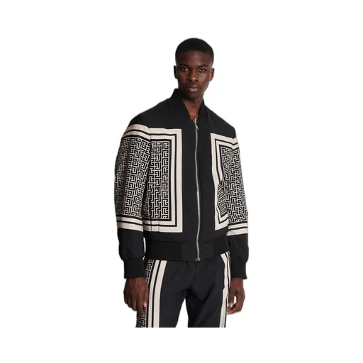 Reversible Monogram Bomber Jacket