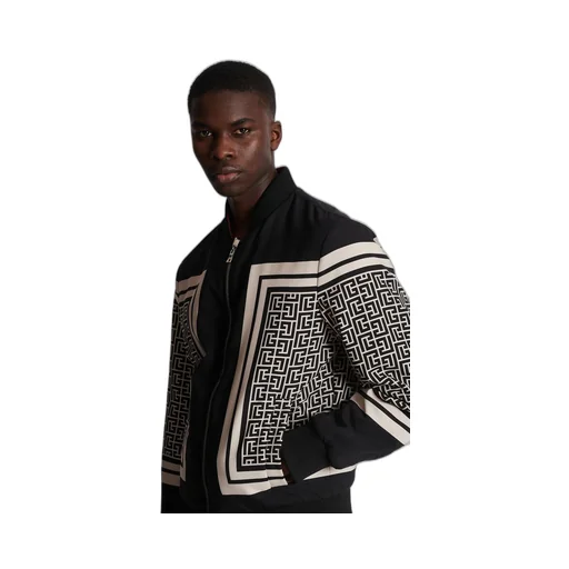 Reversible Monogram Bomber Jacket