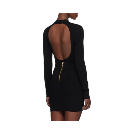 Ribbed Long-Sleeved Bodysuit