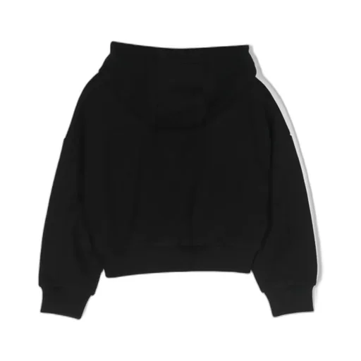 Logo-Appliqué Long-Sleeved Hoodie