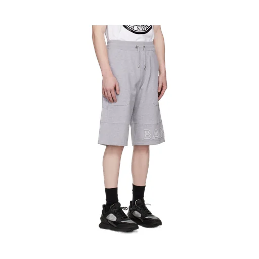 Logo-Print Cotton Bermuda Shorts