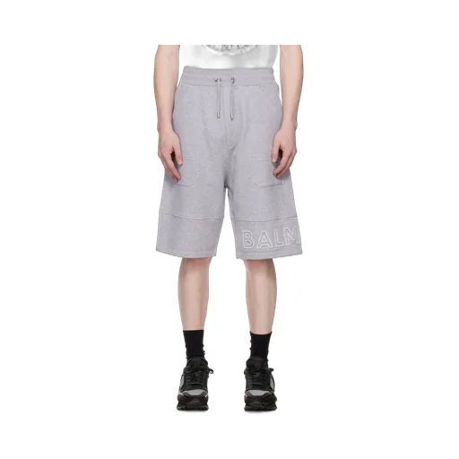 Logo-Print Cotton Bermuda Shorts