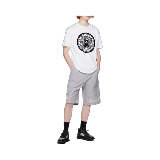 Logo-Print Cotton Bermuda Shorts