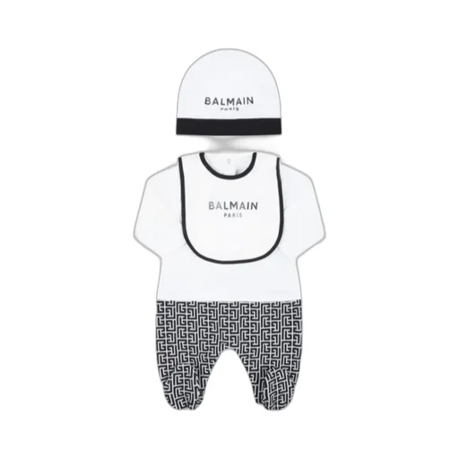 Logo-Print Babygrow Set