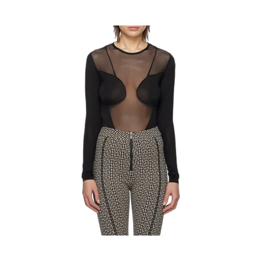 Mesh Long Sleeved Top