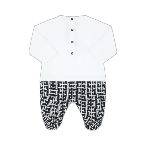 Logo-Print Babygrow Set