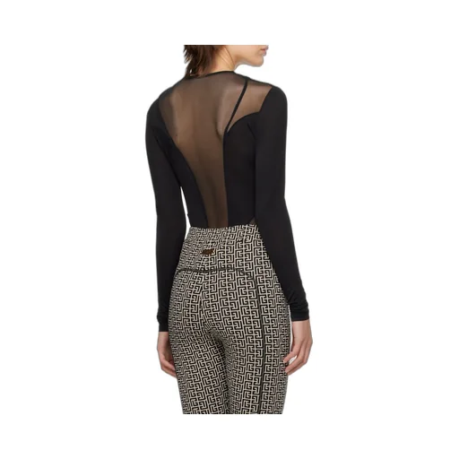 Mesh Long Sleeved Top