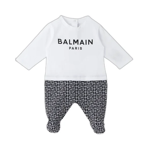 Logo-Print Babygrow Set