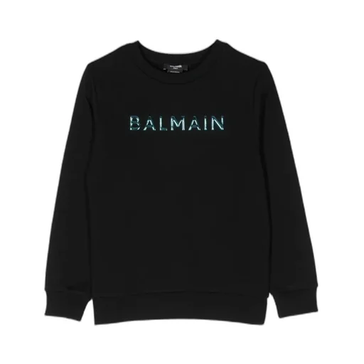Logo-Embossed Long-Sleeve Cotton Sweatshirt