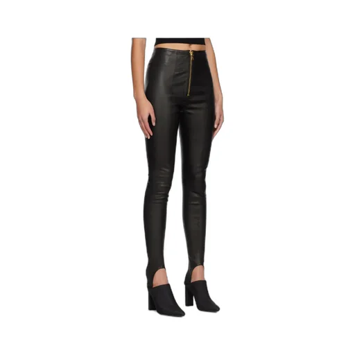 Grain Zipper Leggings