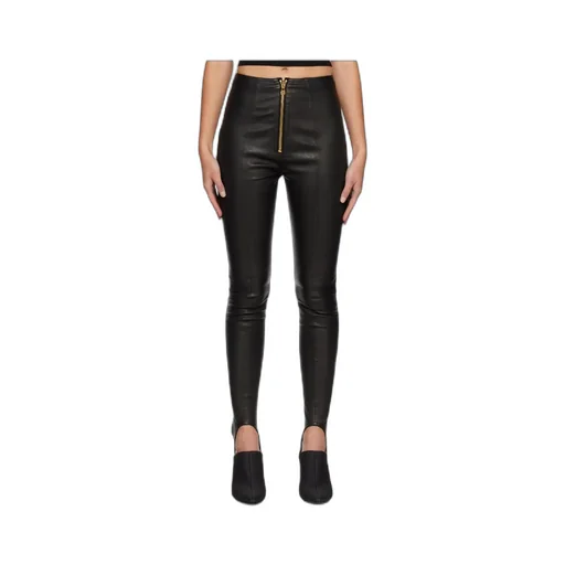 Grain Zipper Leggings