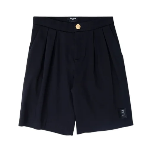 Logo Patch Bermuda Shorts