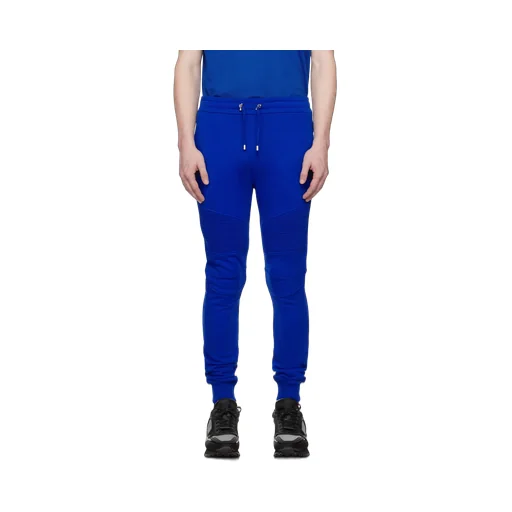Logo Printed Cotton Jogging Bottoms