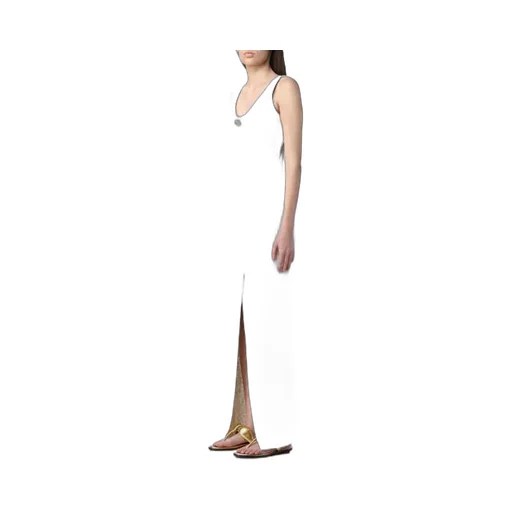 Ribbed-Knit Sleeveless Maxi Dress