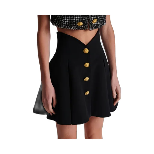 High-Rise Mini Skirt
