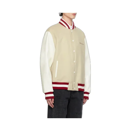 Logo Embroidered Varsity Jacket