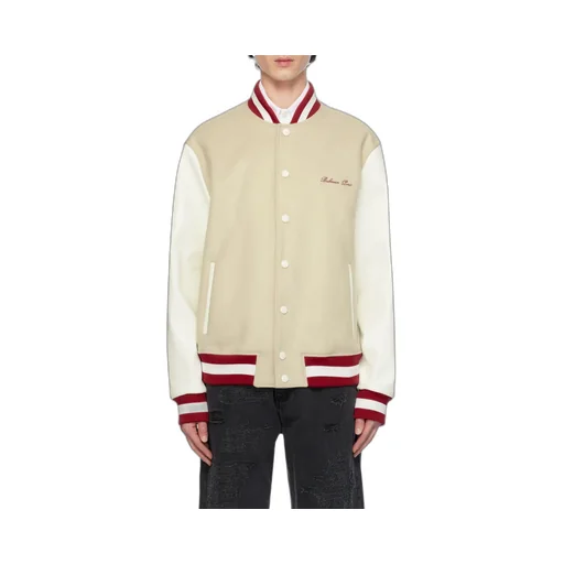 Logo Embroidered Varsity Jacket