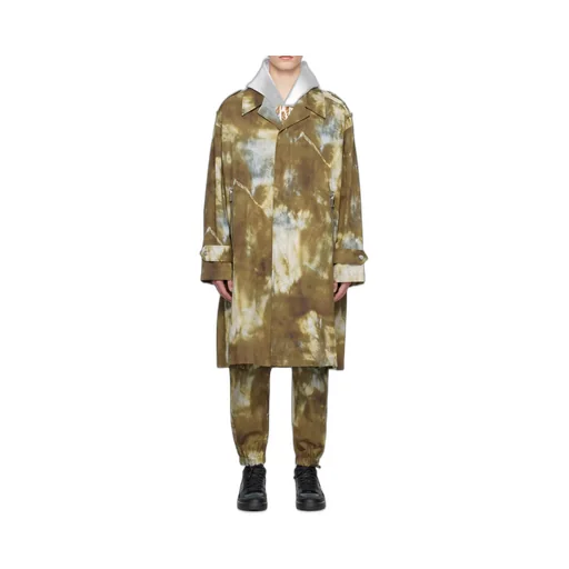 Desert Print Cotton Coat