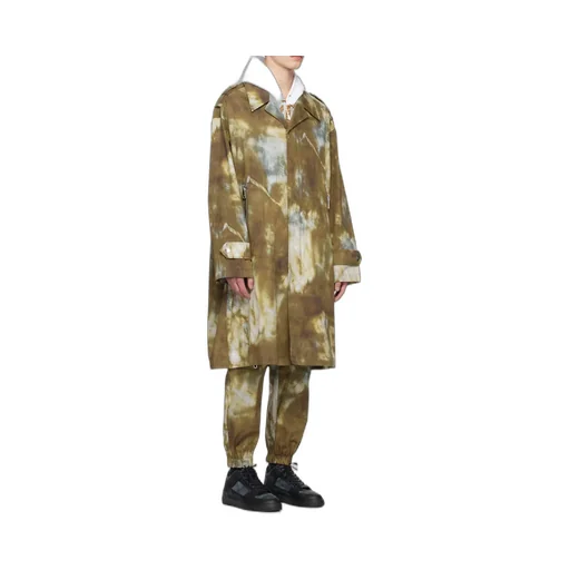 Desert Print Cotton Coat