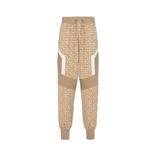 Jogging Bottoms With Printed Pyramid Monogram