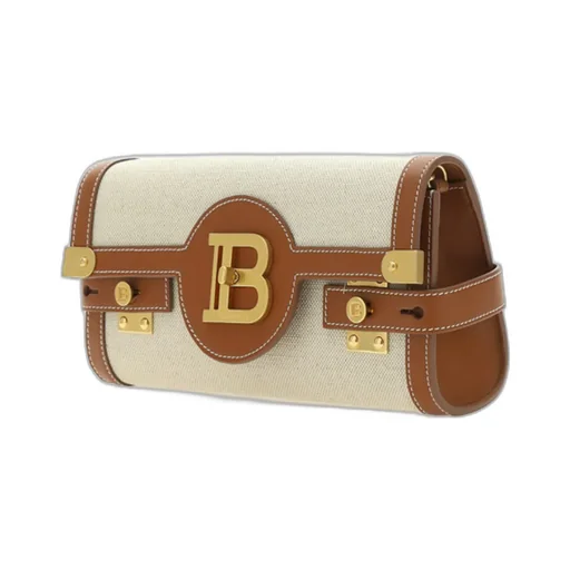 Logo Plaque Shoulder Bag