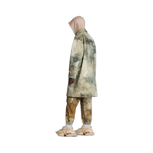 Desert Print Cotton Coat