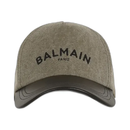 Cotton Cap With Balmain Logo
