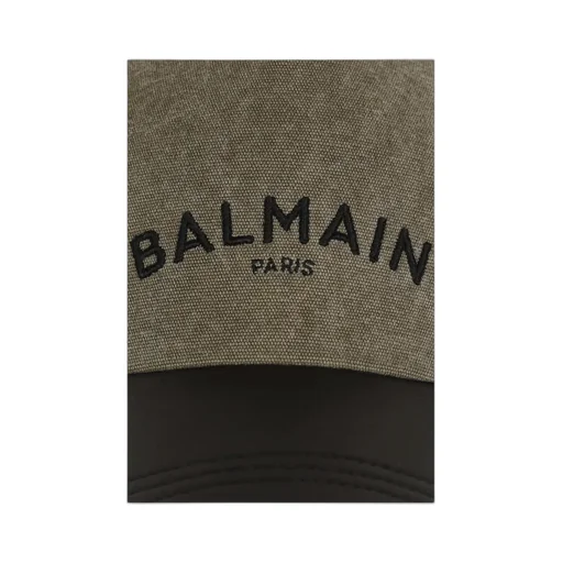 Cotton Cap With Balmain Logo
