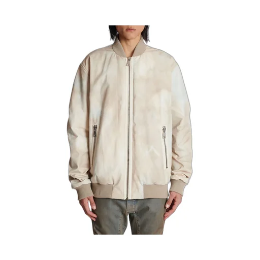 Desert Print Cotton Bomber Jacket