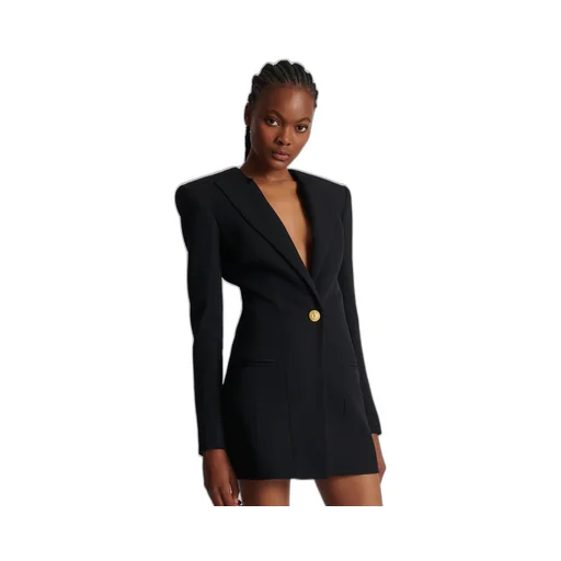 Grain De Poudre Tailored Dress