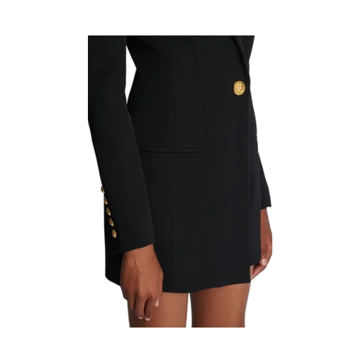 Grain De Poudre Tailored Dress