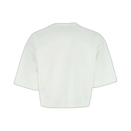 Logo Printed Cropped T-Shirt