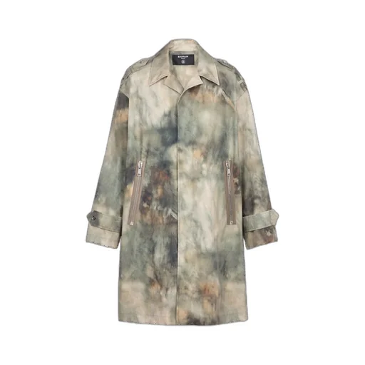 Desert Print Cotton Coat