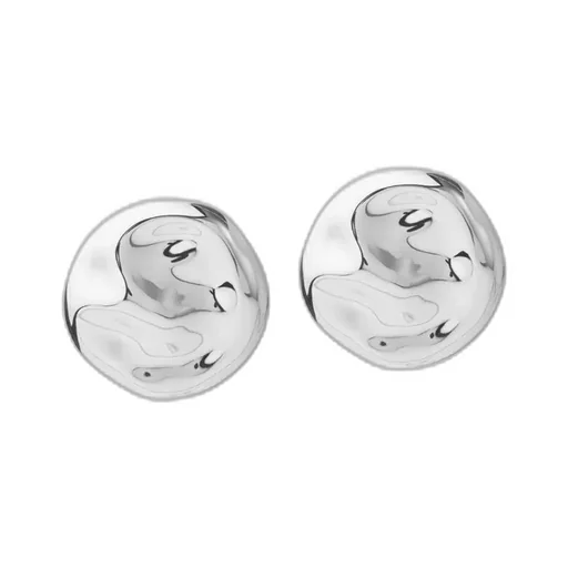 Circular Metallic Earrings