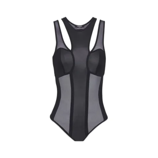 Cut-Out Tulle Body