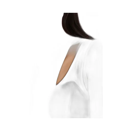 Cut-Out Tulle Body