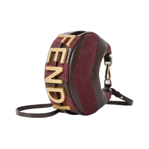 Fendigraphy Two-Toned Mini Tote Bag
