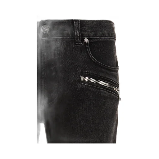 Zipped Pocket Skinny Jeans