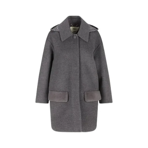 Long Sleeved Hooded Coat