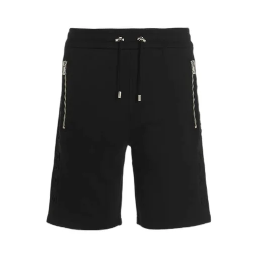 Embossed Bermuda Shorts