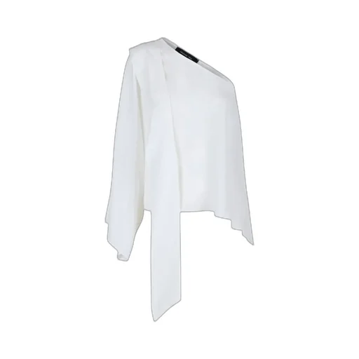 Draped Asymmetric Blouse