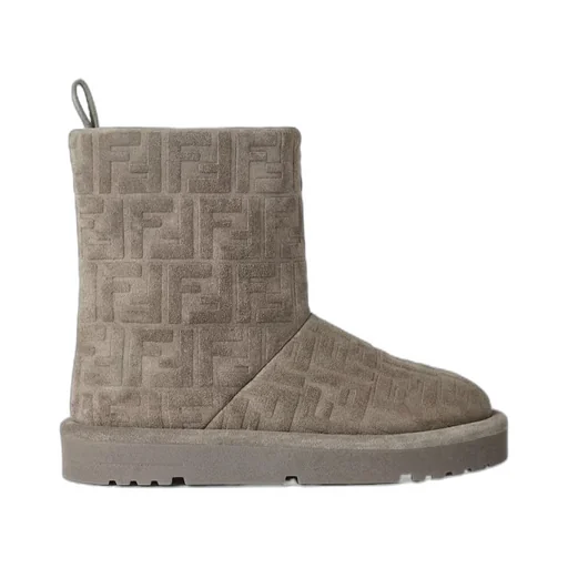 Apres Chic Monogram Embossed Boots